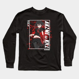 Kurome Akame Ga Kill Long Sleeve T-Shirt